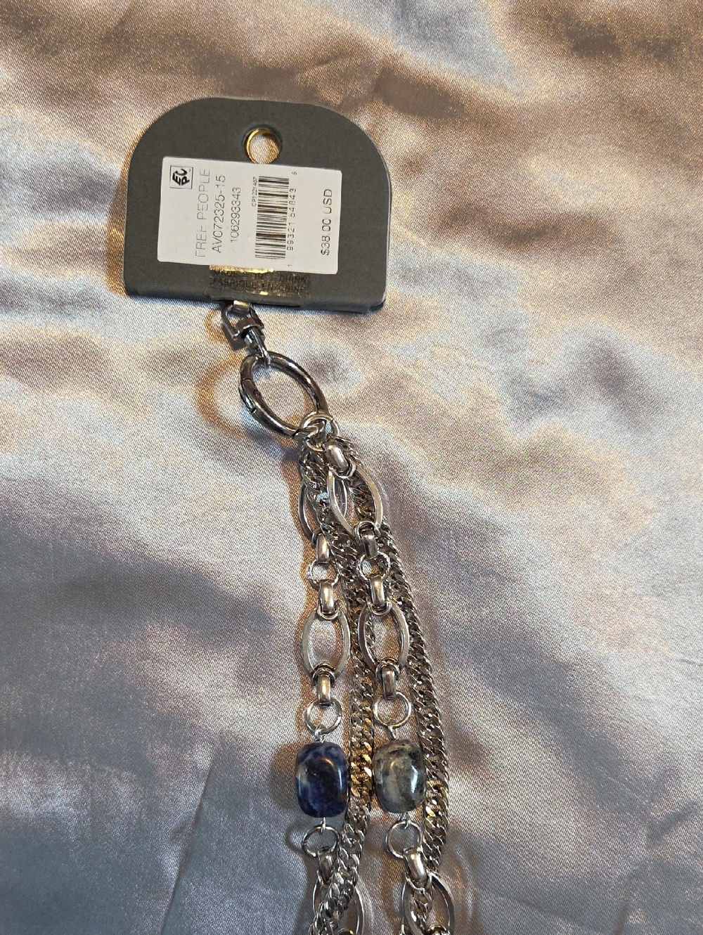 Layered Chain Phone Wristlet - Picture 7 of 7